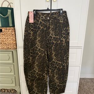 SHEIN Leopard Print Pants